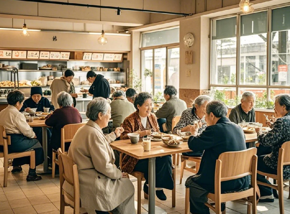 鄭州餐飲策劃：銀發(fā)社交新場(chǎng)景，社區(qū)食堂的3個(gè)百億級(jí)盈利點(diǎn)
